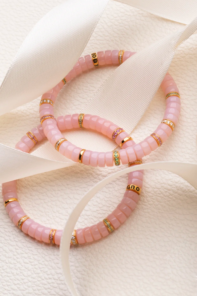 pink glutinous golden diamond