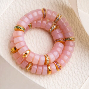 pink glutinous golden diamond