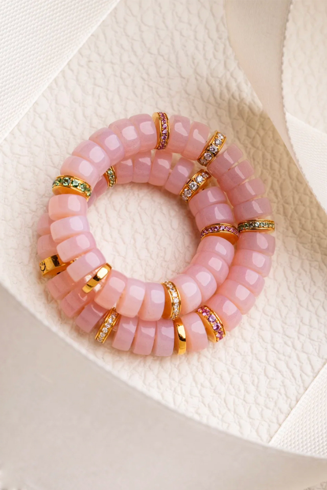 pink glutinous golden diamond