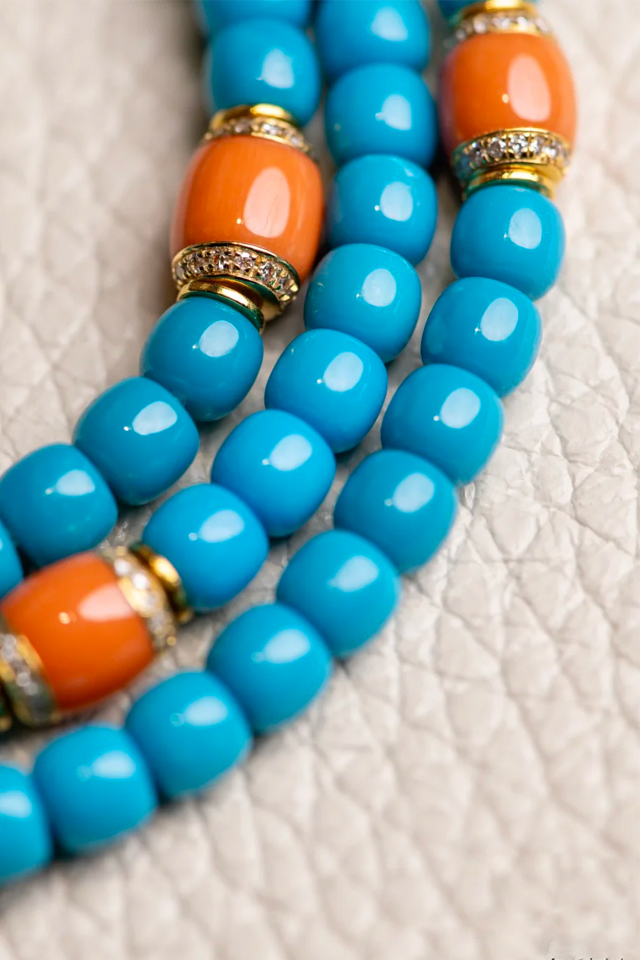 【violent blue】turquoise set