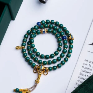 Turquoise and Gold Bracelet