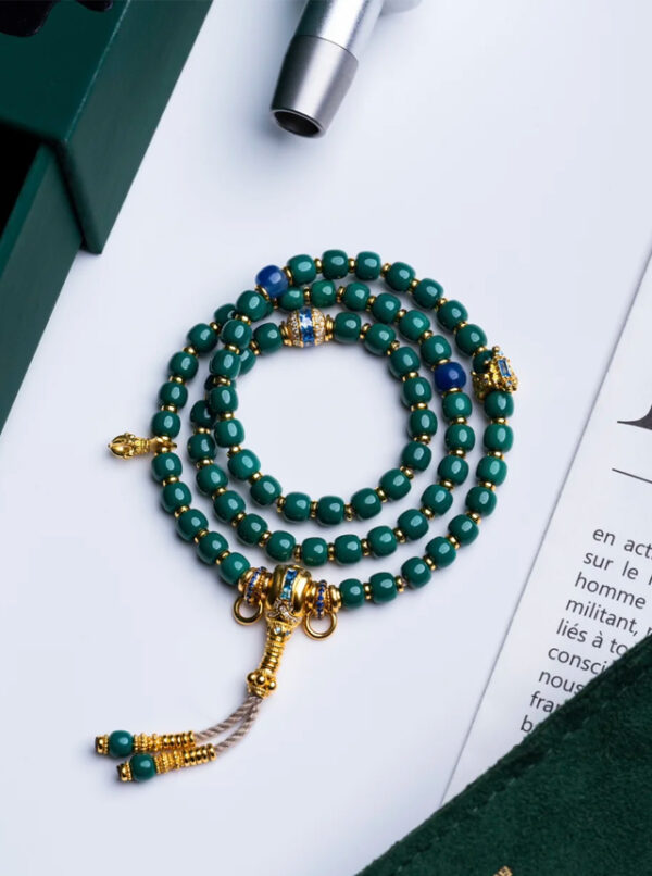 Turquoise and Gold Bracelet