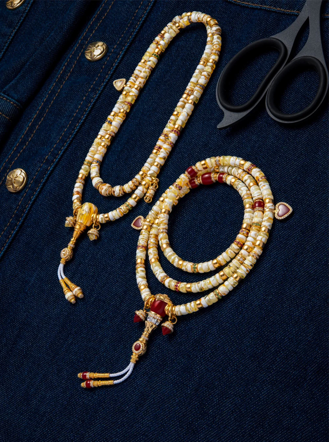 Natural Amber and Honey Amber Prayer Beads