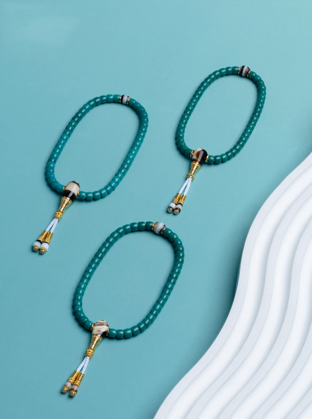 Jadeite Blue-Green Bracelet