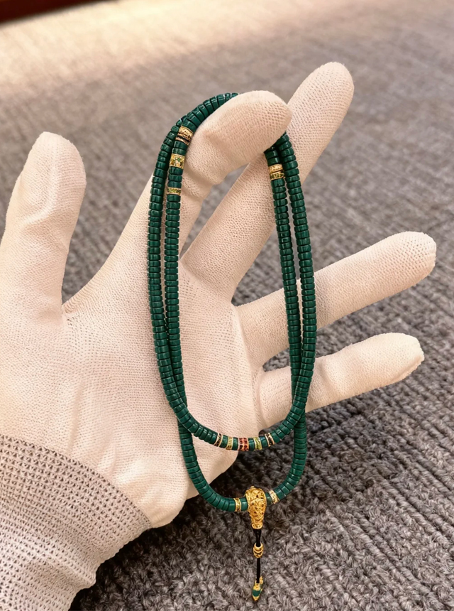 Turquoise 108-Bead Rosary - 图片 2