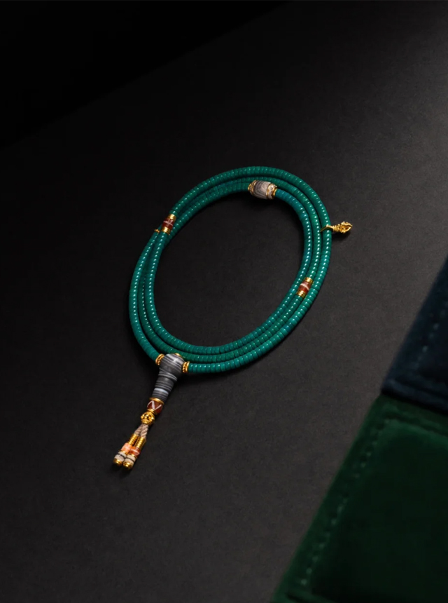 turquoise 108 bead prayer beads set