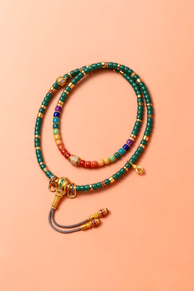 turquoise and gold diamond bracelet
