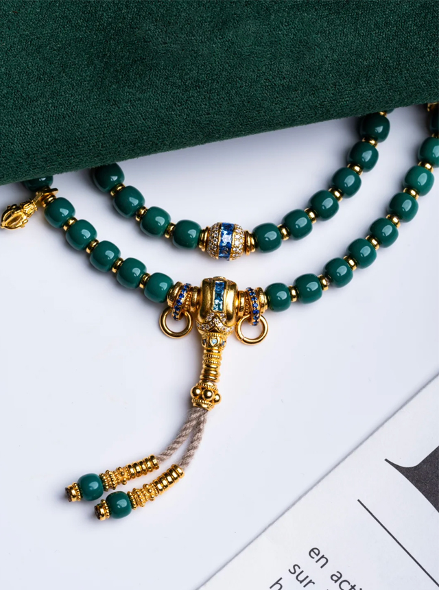 turquoise and gold bracelet
