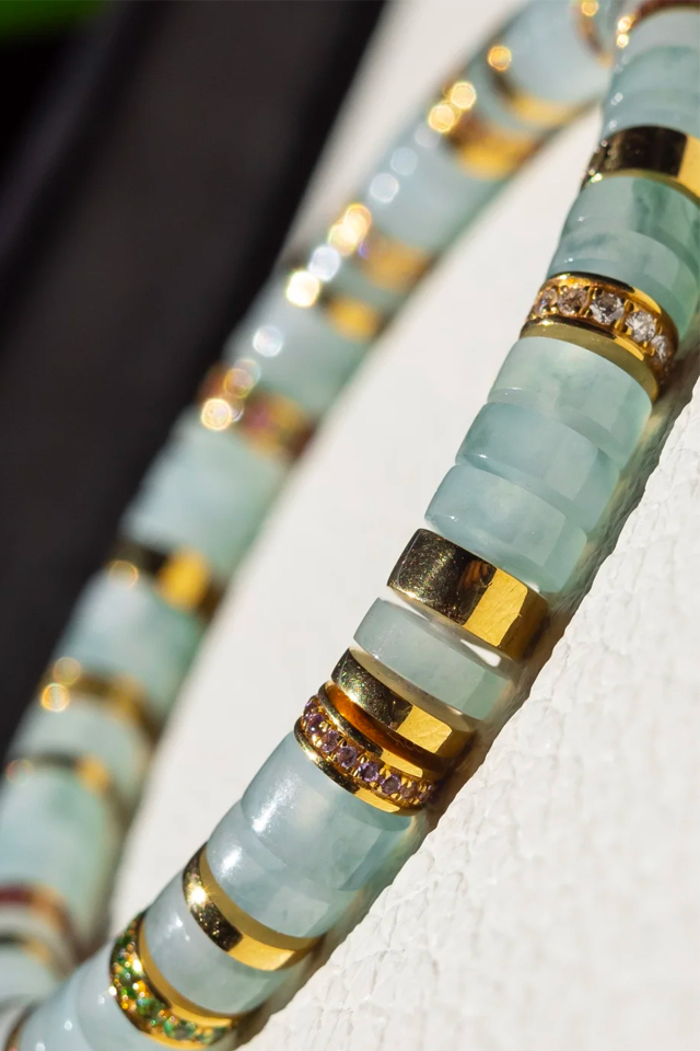 emerald gold diamond