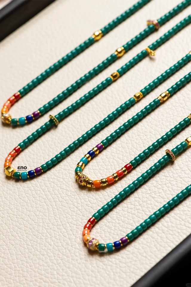turquoise rainbow 108