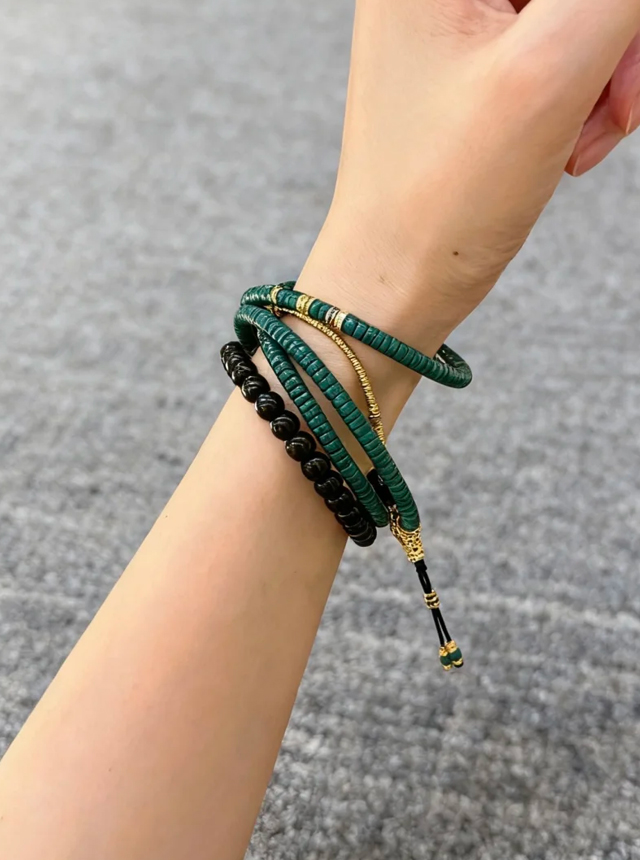 Turquoise 108-Bead Rosary - 图片 3