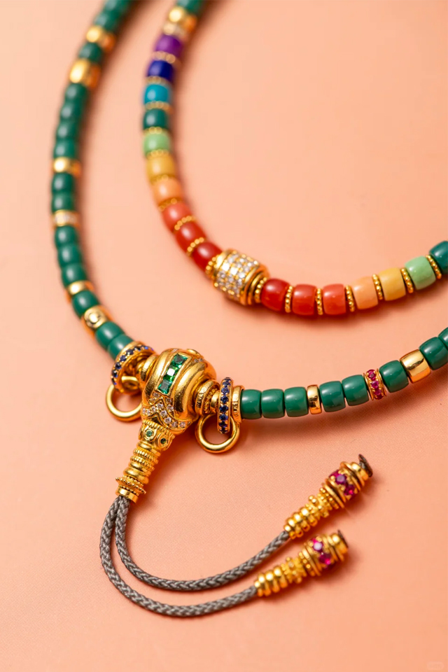 turquoise and gold diamond bracelet