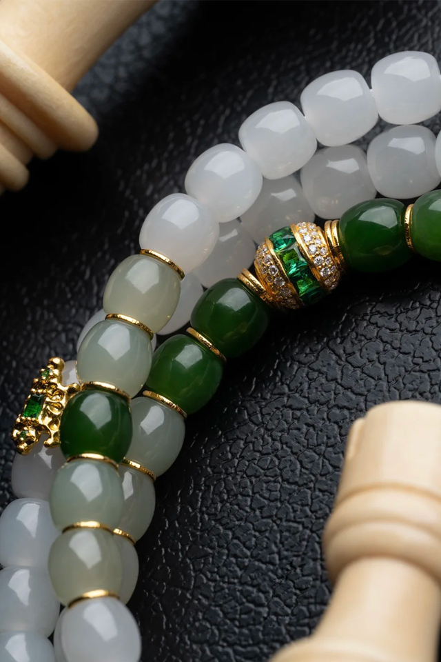 florence style jadeite set