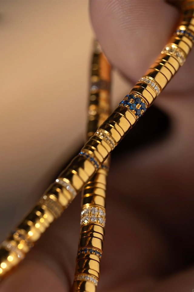 22k solid gold diamond collection