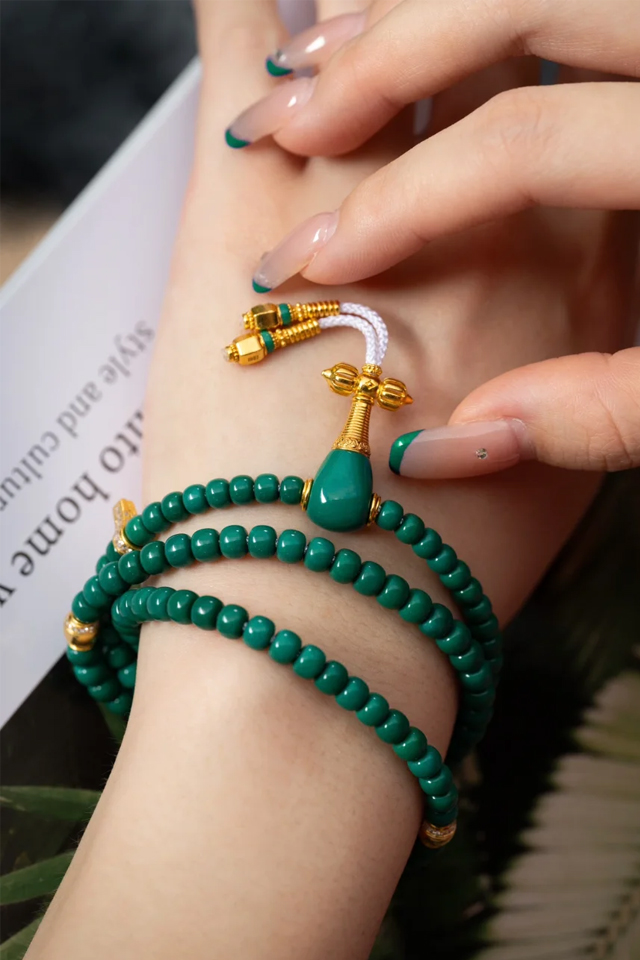 turquoise rainbow 108 set