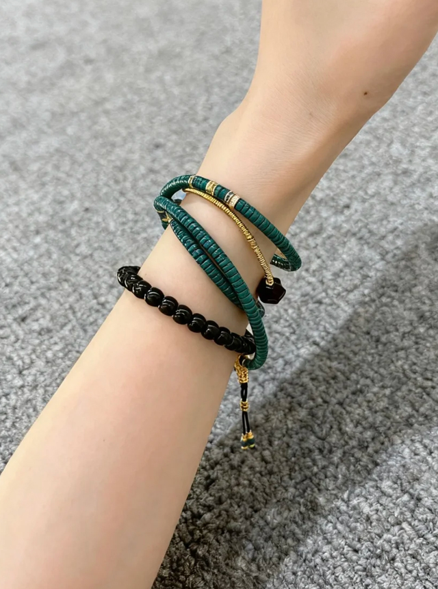 Turquoise 108-Bead Rosary - 图片 4