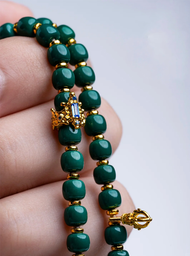 turquoise and gold bracelet
