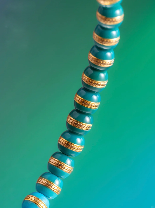 rainbow burger bracelet