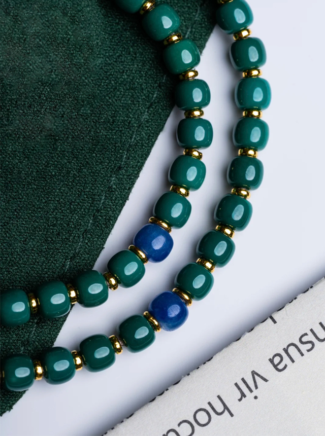 turquoise and gold bracelet