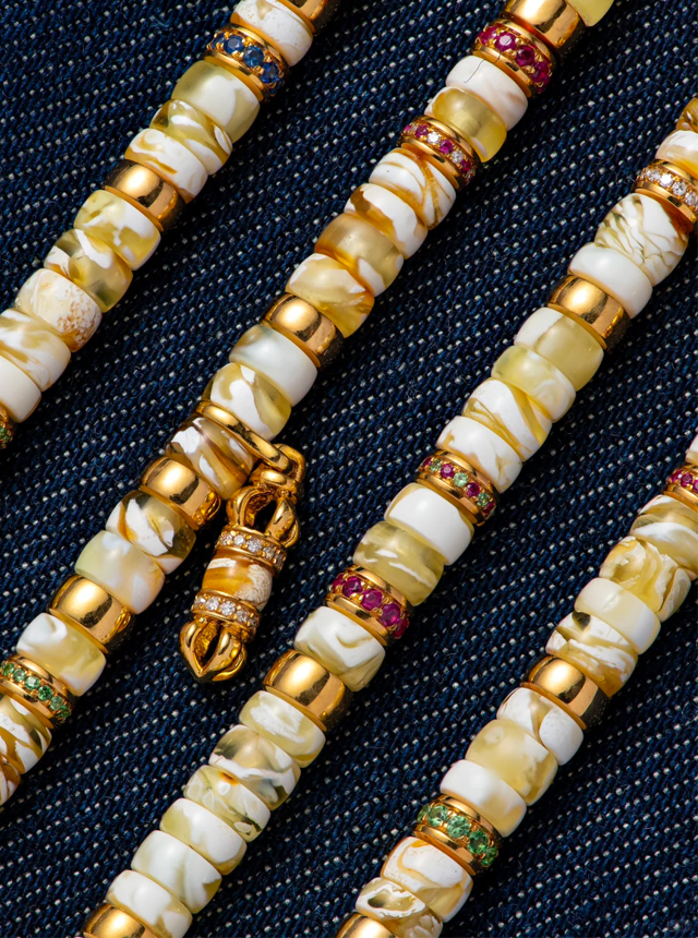 natural amber and honey amber prayer beads