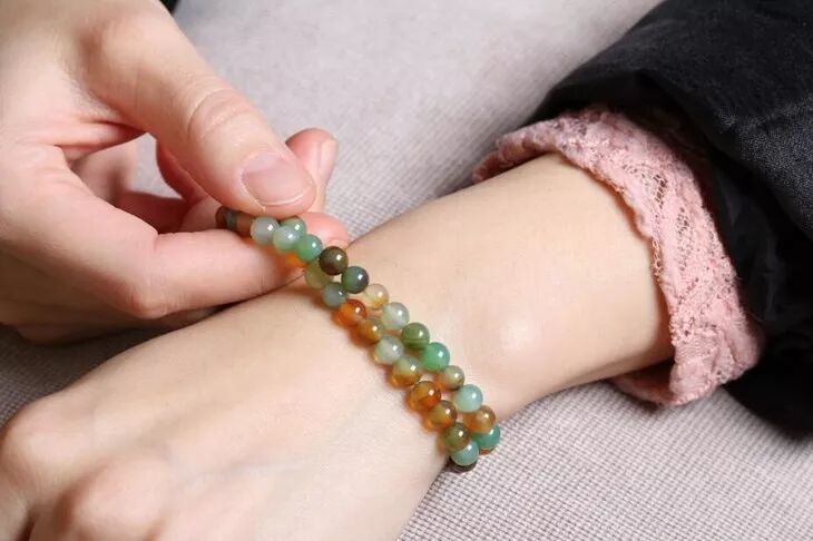 beaded bracelet
