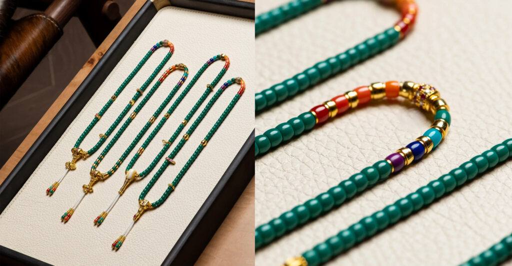 beaded bracelet