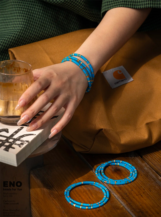 violent blue turquoise bracelet