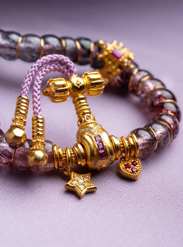 super seven crystal bracelet