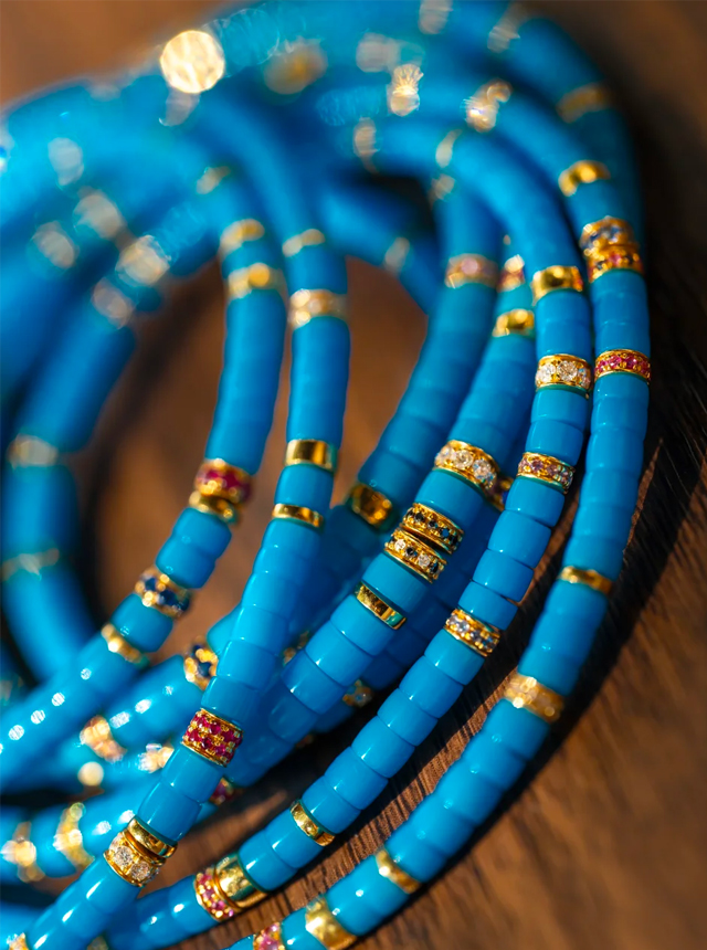 violent blue turquoise bracelet