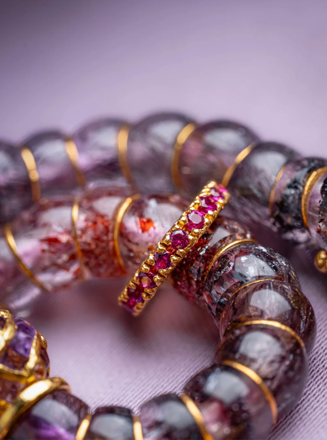 super seven crystal bracelet