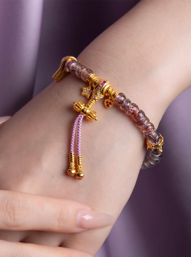 super seven crystal bracelet
