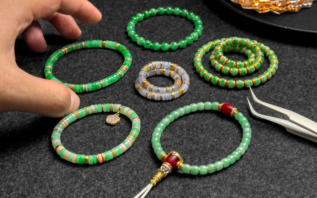 Jadeite bracelet
